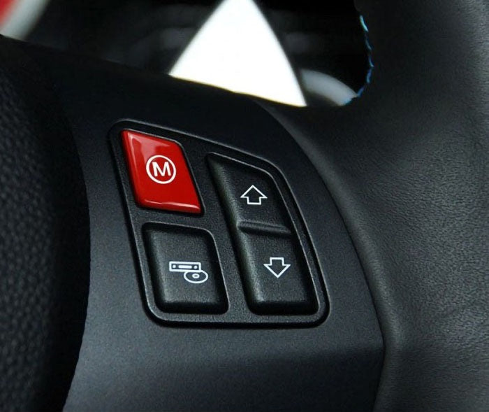 BMW E9X RED M3 M STEERING WHEEL BUTTON